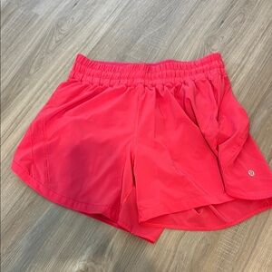 lululemon athletica Women's Red Athletic Shorts